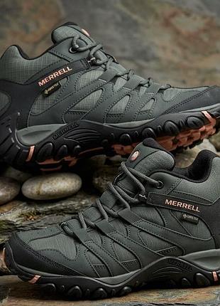 Жіночі трекінгові кросівки merrell gore-tex j500088 оригінал