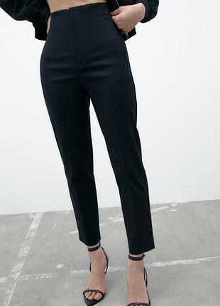 Брюки жіночі zara сині розмір m