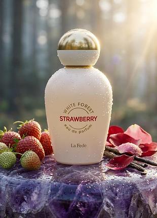 Оригинальный la fede white forest strawberry 100 мл в слюде новая парфюмированная вода арабский парфюм оаэ khadlaj клубника ежевика