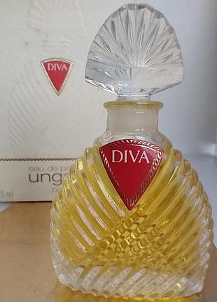 Diva emanuel ungaro, edp, миниатюра 7,5мл винтаж