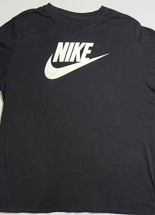 Чоловіча футболка nike з круглим вирізом, чорна