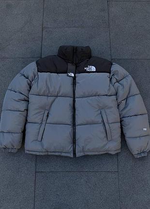 Пуховик для мужчин тнф графитовый the north face теплый