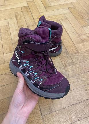 Зимові чоботи salomon 31 р