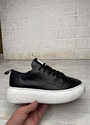 Крутые модные кроссовки armani exchange оригинал