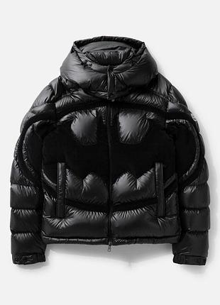 Moncler x batman black пуховик
