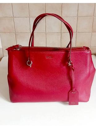 Dkny из зернистой натуральной кожи сумка