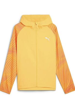 Puma mens run favorite jacket - orange