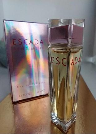 Escada sentiment миниатюра 4мл винтаж