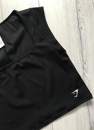 Спортивна майка топ gymshark 4