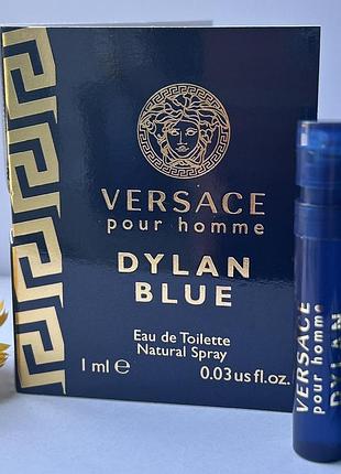 Оригінал пробник туалетна вода versace dylan blue eau de toilette