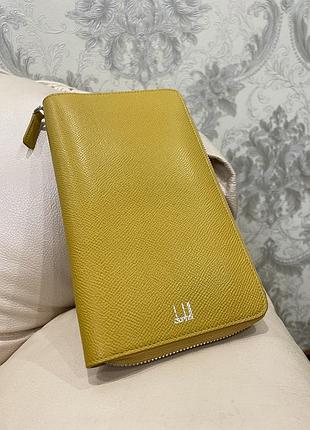Преміальне шкіряне портмоне-органайзер dunhill london (оригінал)