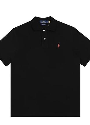 Поло чоловіче polo ralph lauren чорне