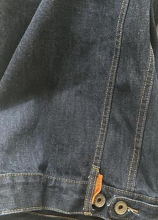 Куртка чоловіча superdry джинсова синя 6