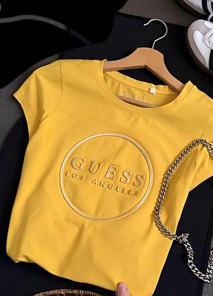 Брендовая футболка guess (оригинал)