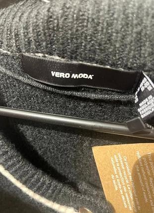 Новый кардиган vero moda черно-белый, размер m