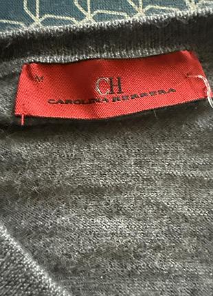 Пуловер вовна carolina herrera 4