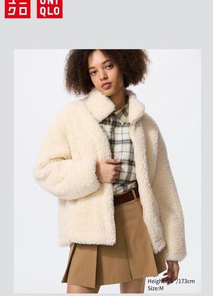 Флисовая куртка uniqlo