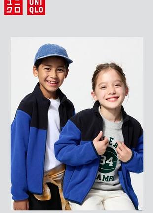 Флисовая кофта унисекс uniqlo