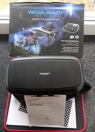 3d і vr окуляри virtual reality scope headset для смартфонів