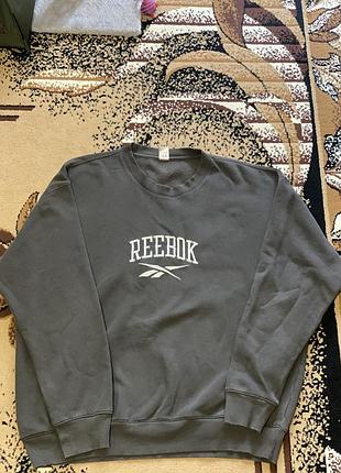 Чоловічий світшот reebok графітовий