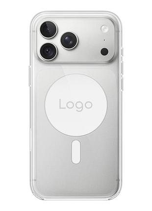 Чехол clear case aaa with magsafe ic для iphone 18 pro transparent