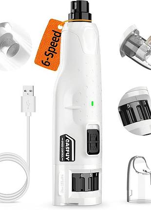 6-скоростной гриндер для когтей с 2 led-фонарами для больших, средних и маленьких собак/котов