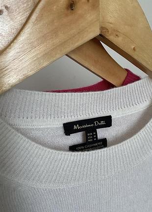 Кашемировый джемпер от massimo dutti 3