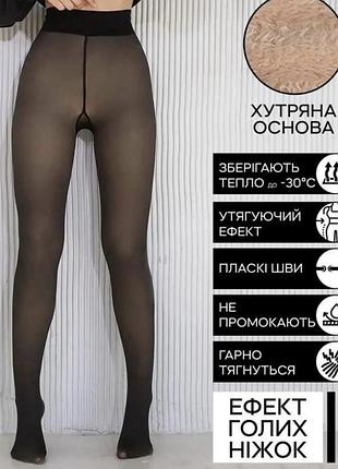 Жіночі колготи утеплені