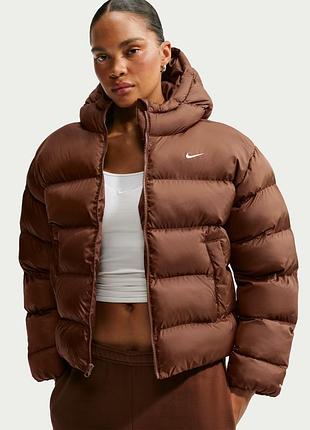 Оригінал! сша! жіночий пуховик nike therma-fit synthetic-fill classic jacket if5931-259 новий стан