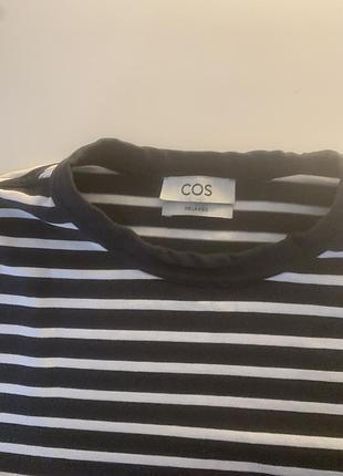 Чоловічий лонгслів cos у смужку 3