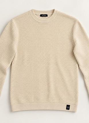 Чоловічий светр pull&bear бежевий