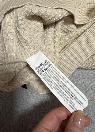 Чоловічий светр pull&bear бежевий 5