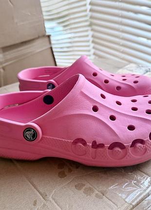 Крокси жіночі crocs baya clog pink