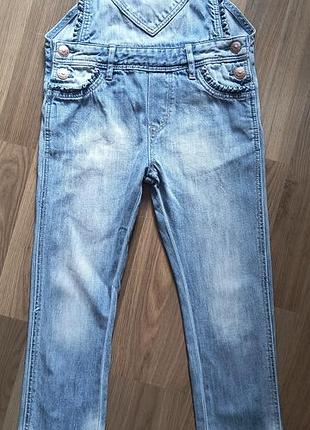 Джинсовый комбинезон h&amp;m. 9