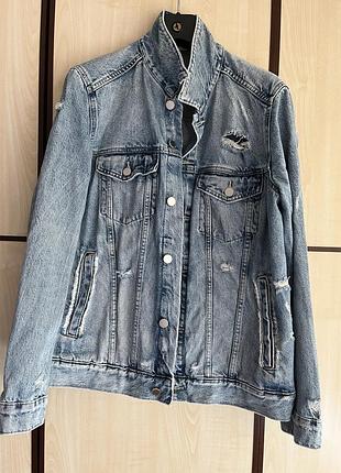 &denim куртка джинсовая