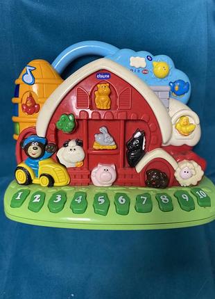 Развивающая игрушка «говорящая ферма» (talking farm) от бренда chicco.