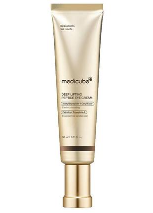 Medicube deep lifting peptide eye cream - підтягуючий крем для контуру очей з пептидним комплексом