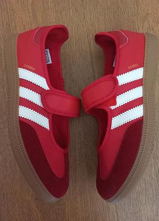 Балетки жіночі adidas samba червоні 38 розмір 24,5 см