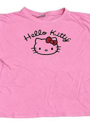 Рожева футболка топ y2k hello kitty