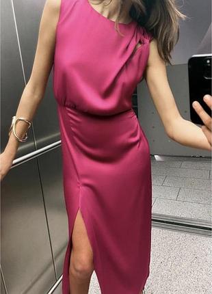 Сукня фуксія zara