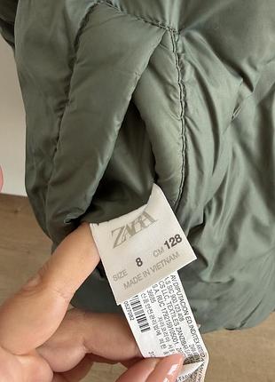 Куртка дитяча zara двостороння  128 4