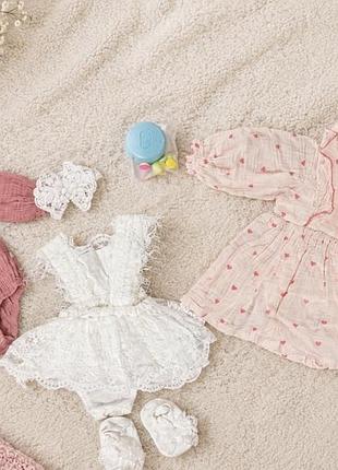 Набір для маленької принцеси 0-3 місяці, та 3-6 місяців 🤍🌸