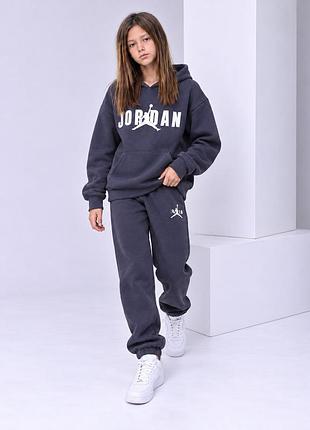 Спортивний костюм jordan для підлітків, сірий