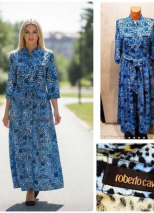 Roberto cavalli, елегантна довга жіноча сукня