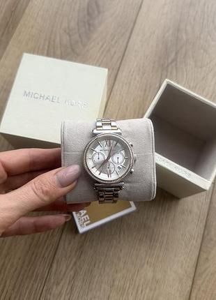 Жіночий годинник michael kors сріблястий