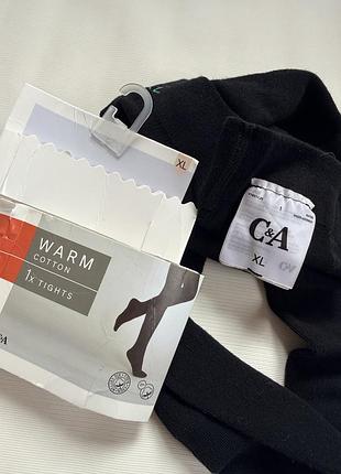 Теплі жіночі колготи c&a 7