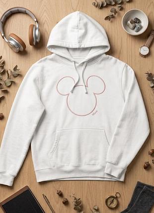 Худі жіноче disney з капюшоном біле