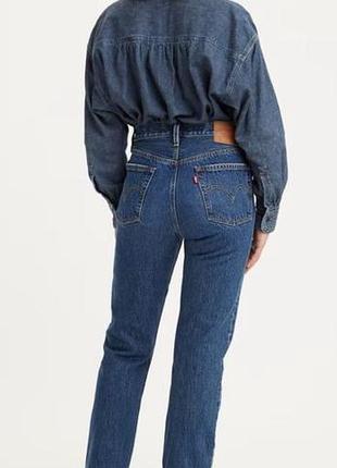 Жіночі джинси levis 501 сині 28/32