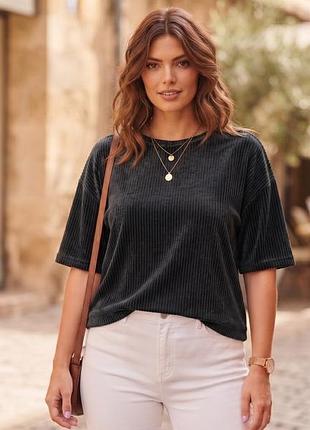 Стильная бархатная кофта / джемпер new collection, итальялия (оверсайз)