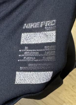 Nike pro fit термобелье кофта логслив m размер термо кофта спортивная черная 2